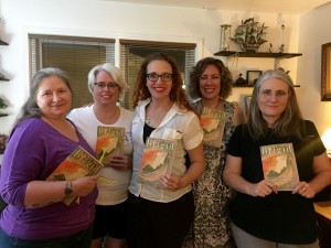 Just a few of the lovely people who attended the private session and bought the book! 
