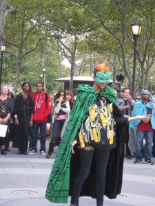 NYC Pagan Pride Day 2012. Sean Monistat as the Harvest King. Photo by Nanci Moy! 