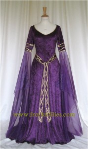 I found this beautiful Wiccan wedding gown on Etsy. It's not what I'm wearing--but someone should. www.frockfollies.com