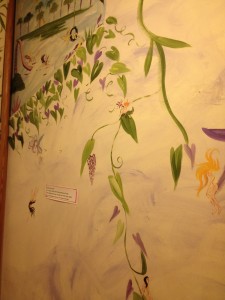 THIS IS THE MURAL IN THE BATHROOM! I WANT THIS MURAL IN MY BATHROOM!