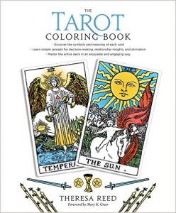 Theresa Reed's "The Tarot Coloring Book." 